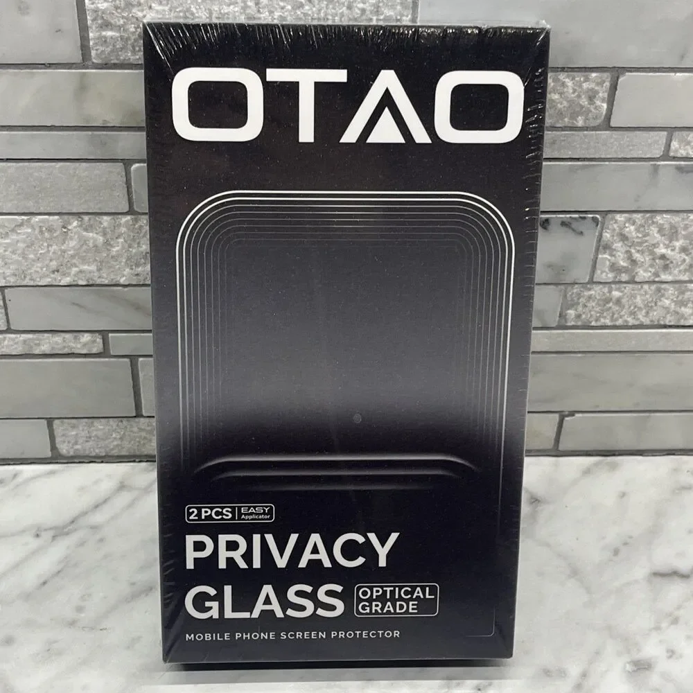 iPhone 16 Pro Privacy (tempered) Glass screen protector, OTAO iphone 16 pro